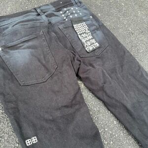 K Subi Mad Mad World Chitch 1999 Boneyard Tapered Jeans size 31"